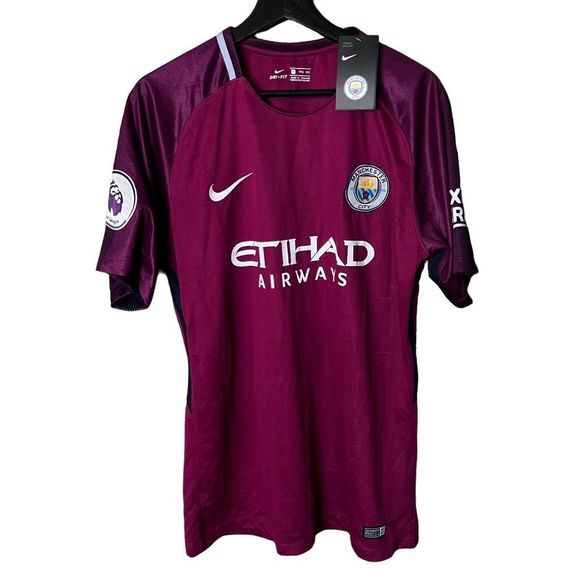 NWT Nike Manchester City 2018 Away De Bruyne Jersey XXL - Picture 1 of 3